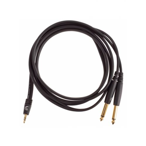 Кабель D'ADDARIO PW-MPTS-06 Custom Series 1/8” to Dual 1/4” Audio Cable
